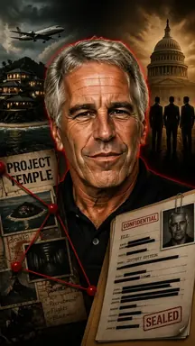 Heavily Redacted Dossier Photo Layout