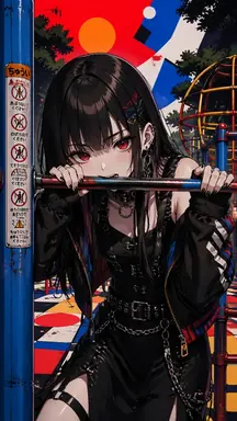 Detailed Anime-Style Illustration