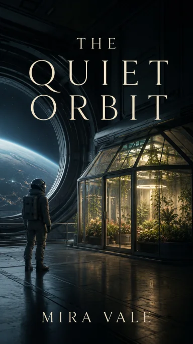 Quiet Orbit Sci-Fi Book Cover
