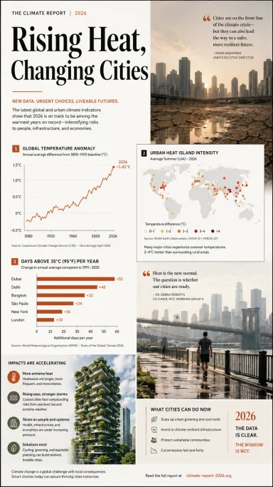 Climate Data Editorial Spread
